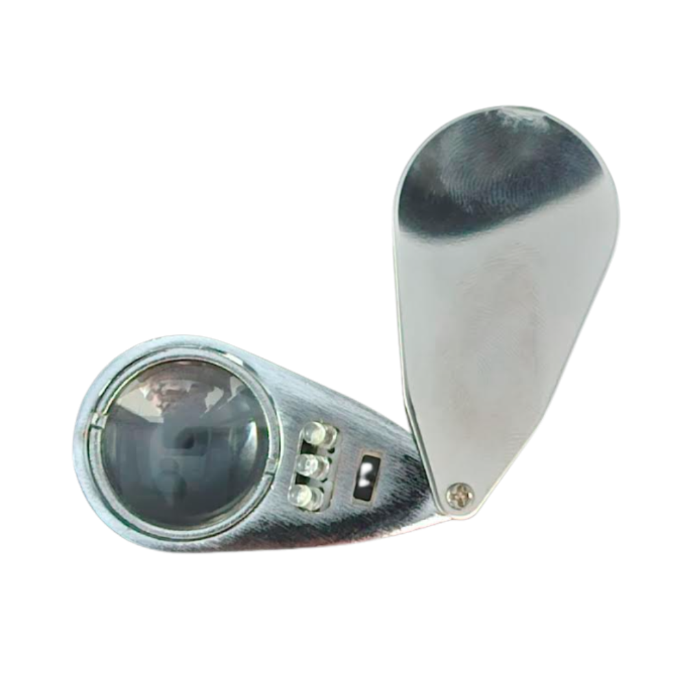 Premium Coin Magnifying Glass – 40x LED Illuminated Loupe - Image 2