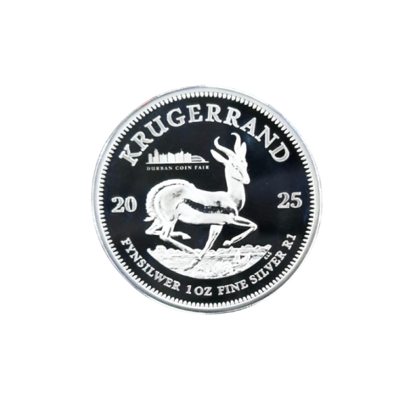 2025 South Africa S1KR Krugerrand Proof - Durban Coin Fair Privy