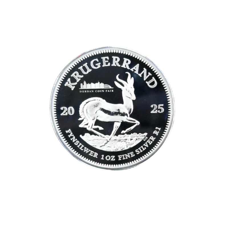 2025 South Africa S1KR Krugerrand Proof - Durban Coin Fair Privy