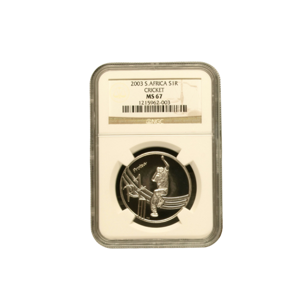 2003 South Africa S1R – Cricket Commemorative (MS67)