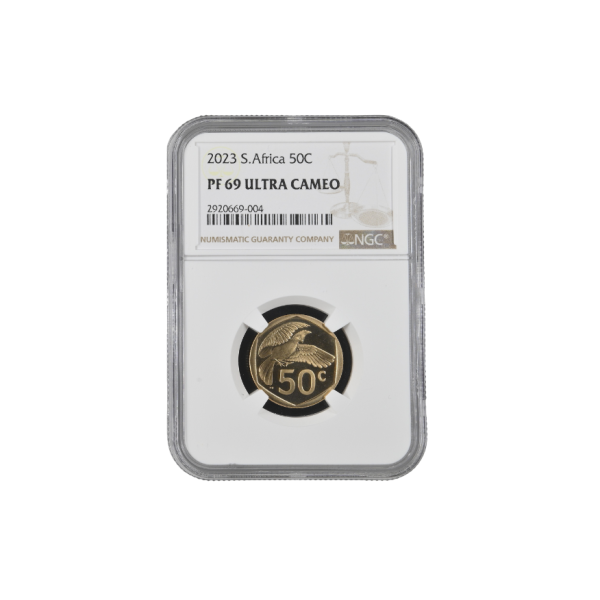 2023 South Africa 50c (PF 69 Ultra Cameo)