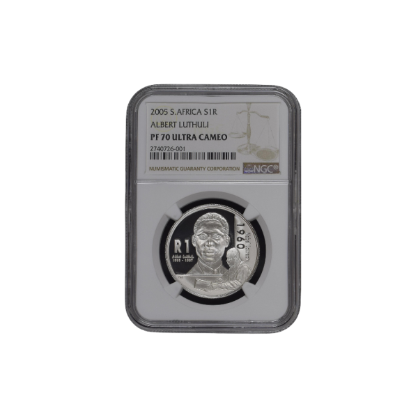 2005 South Africa S1R – Albert Luthuli (PF70 Ultra Cameo) - Top Pop