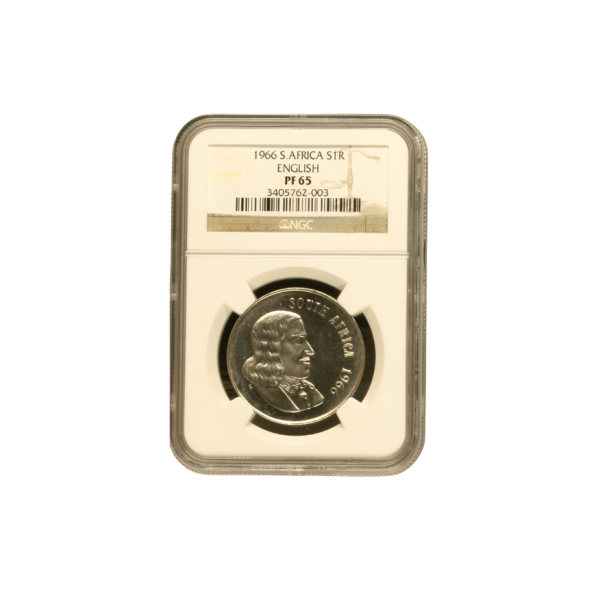 1966 South Africa S1R English Legend PF65