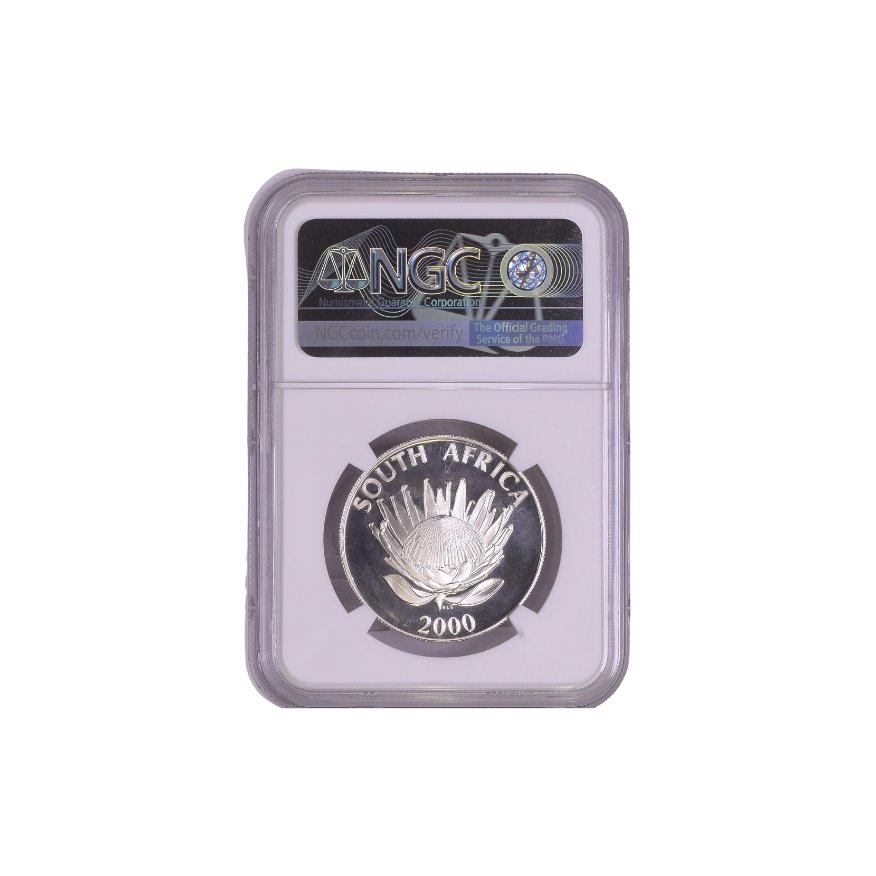 2000 Protea South Africa S1R – Wine Production PF68 Ultra Cameo - Image 2