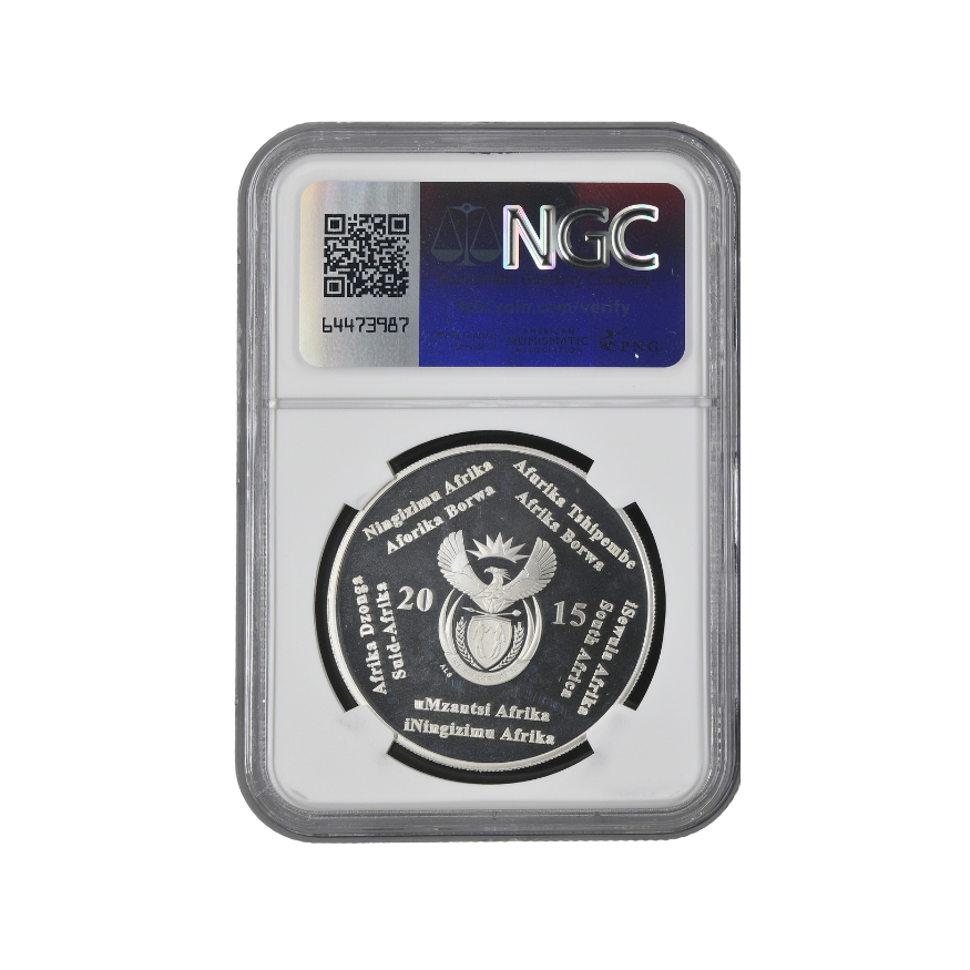 2015 South Africa S2R COINAGE OF (GRIQUA) TOWN BICENTENNIAL PF 68 Ultra Cameo - Image 2