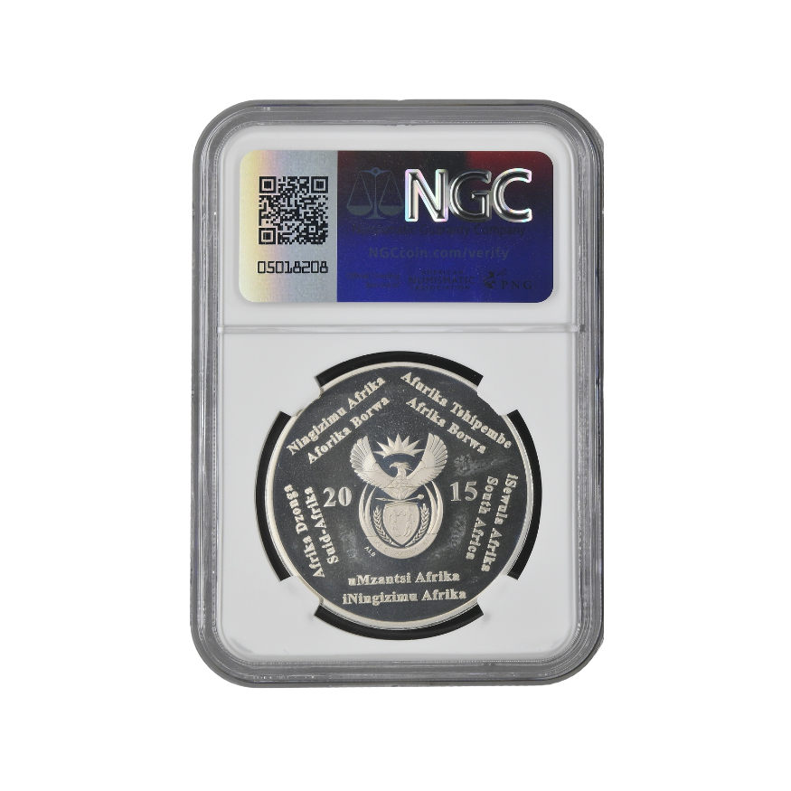 2015 South Africa S2R COINAGE OF (GRIQUA) TOWN BICENTENNIAL PF 68 Ultra Cameo - Image 2