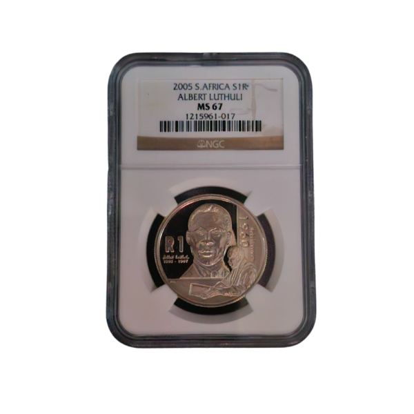 2005 South Africa S1R ALBERT LUTHULI - MS 67