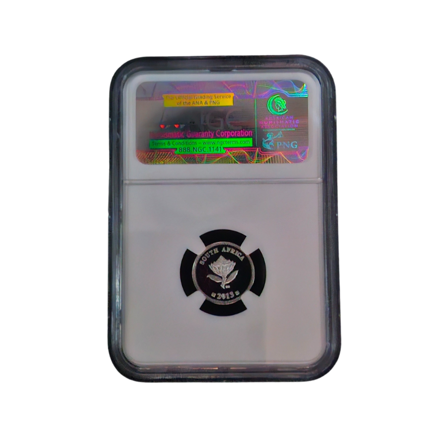 2013 South Africa S2.5c CLASS 35- PLAIN EDGE BAKEWELL COLLECTION PF68 Ultra Cameo - Image 2