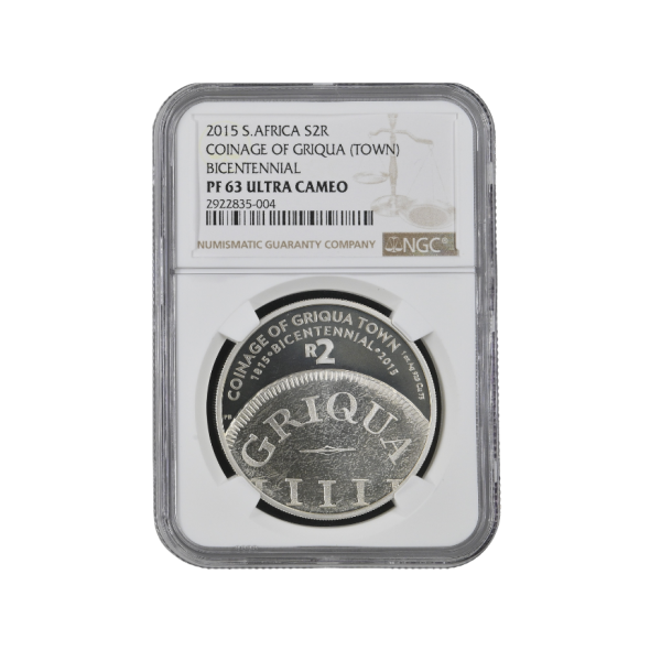 2015 South Africa S2R COINAGE OF GRIQUA (TOWN) BICENTENNIAL PF 63 Ultra Cameo