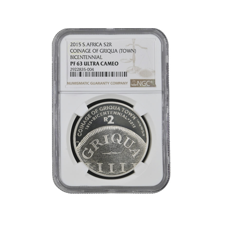 2015 South Africa S2R COINAGE OF GRIQUA (TOWN) BICENTENNIAL PF 63 Ultra Cameo