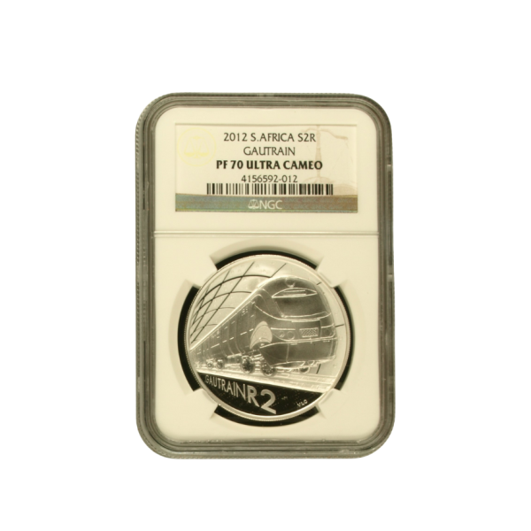 2012 South Africa S2R GAUTRAIN PF 70 Ultra Cameo - Top Pop