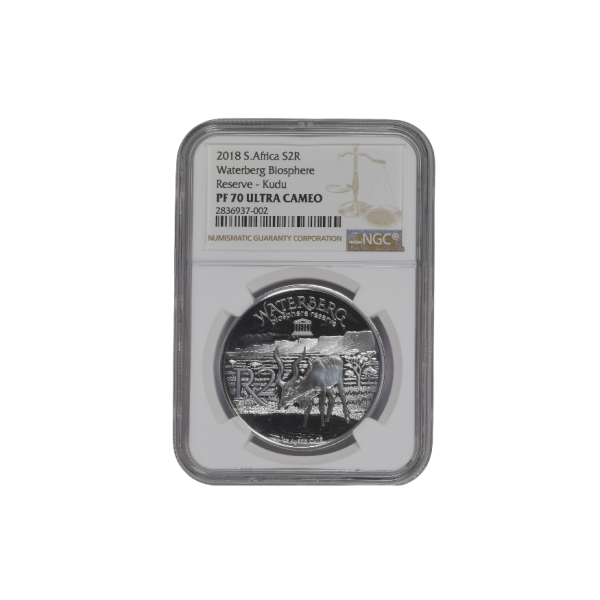 2018 South Africa S2R Waterberg Biosphere Reserve - Kudu PF 70 Ultra Cameo - Top Pop