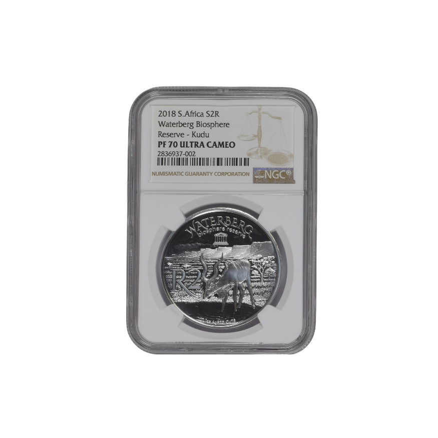 2018 South Africa S2R Waterberg Biosphere Reserve - Kudu PF 70 Ultra Cameo - Top Pop