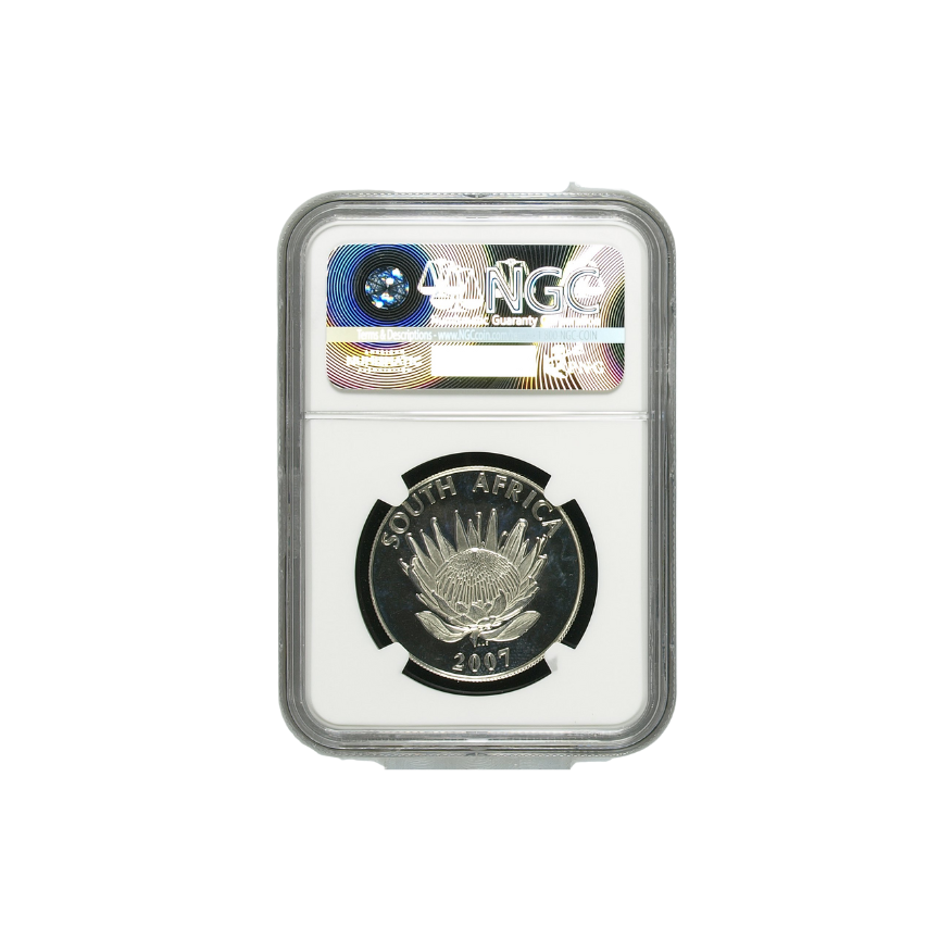 2007 South Africa S1R – Frederik Willem de Klerk (MS 68) - Image 2