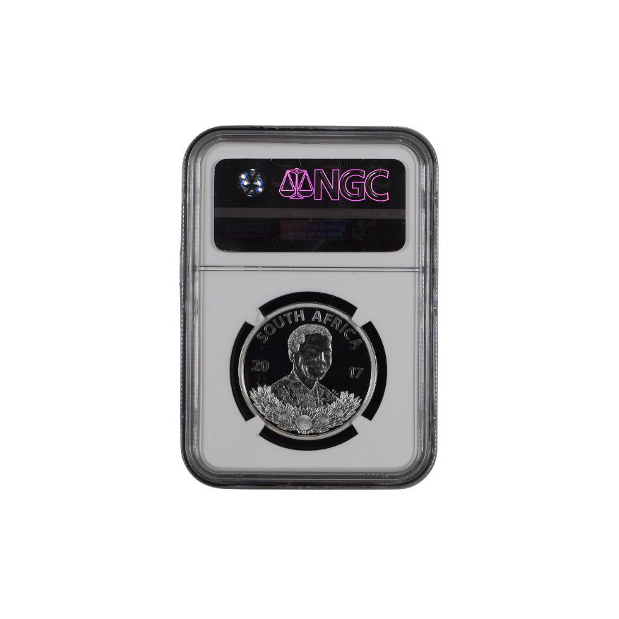 2017 South Africa S1R Protea – Freedom Charter (PF 70 Ultra Cameo) - Top Pop - Image 2