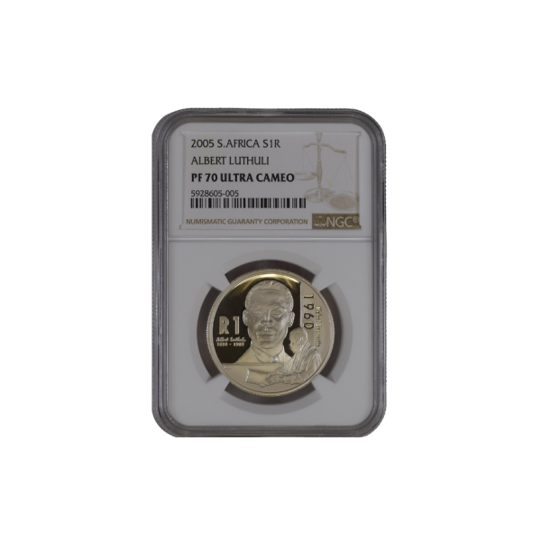 2005 South Africa S1R – Albert Luthuli (PF 70 Ultra Cameo) - Top Pop