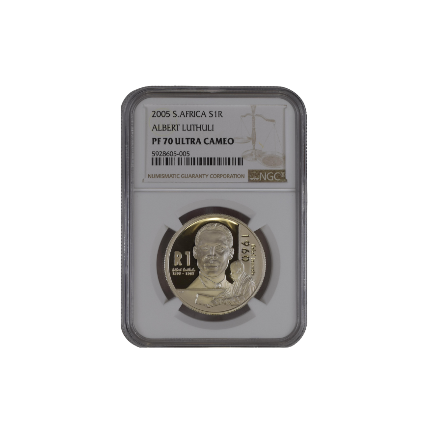 2005 South Africa S1R – Albert Luthuli (PF 70 Ultra Cameo) - Top Pop