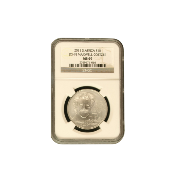 2011 South Africa S1R – John Maxwell Coetzee  (MS 69)