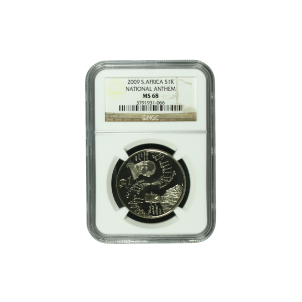 2009 South Africa S1R — “National Anthem” (MS 68)