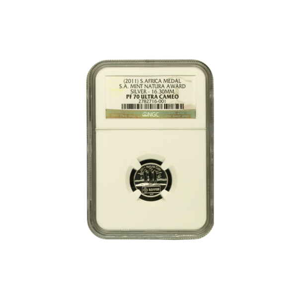 2011 South Africa Natura Award Silver Medal PF70 Ultra Cameo- Top Pop