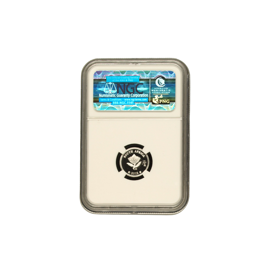 2012 South Africa 2.5c – Gautrain - Durban Coin Show Issue (PF 69 UC) - Image 2