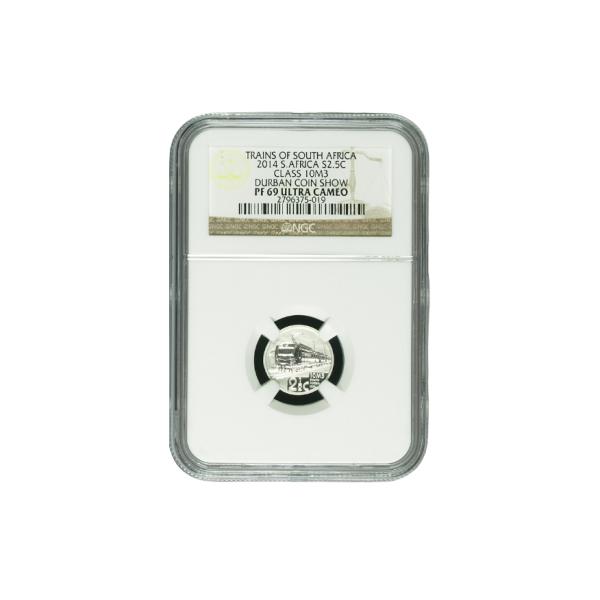 2014 South Africa S2.5c – Class 10M3 Durban Coin Show  (PF69 Ultra Cameo)