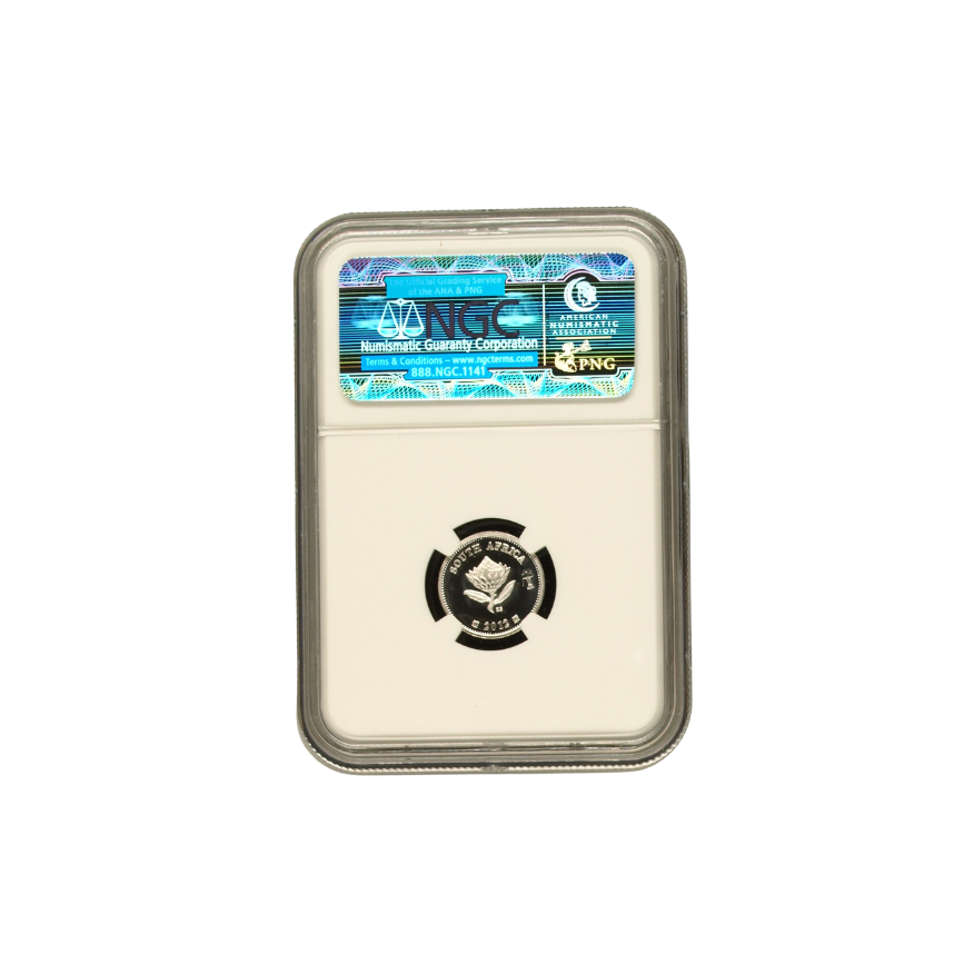 2012 South Africa S2.5c – Gautrain - Johannesburg Coin Show (PF69 Ultra Cameo) Top Pop - Image 2