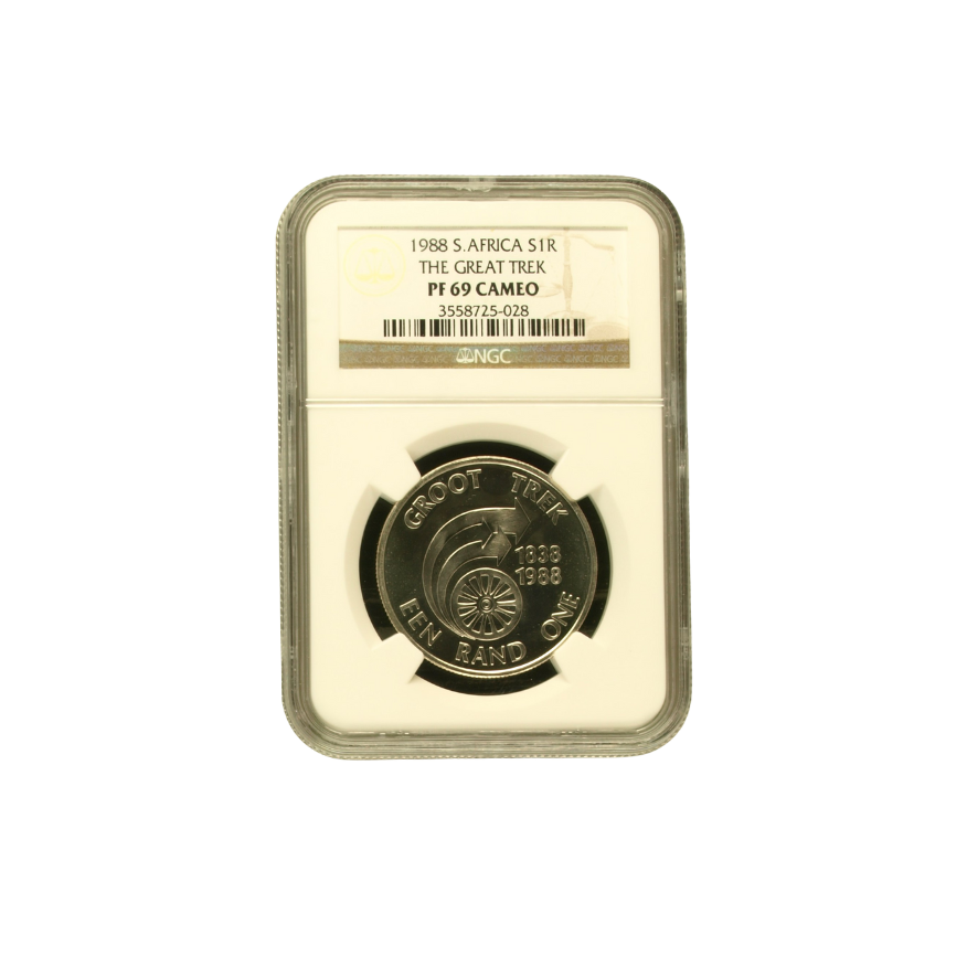 1988 South Africa S1R – The Great Trek (PF69 Cameo) Top Pop