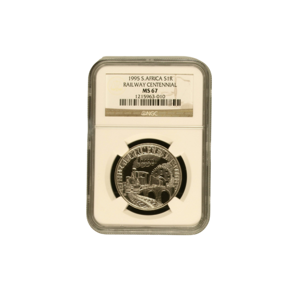 1995 South Africa S1R – Railway Centennial (MS67)