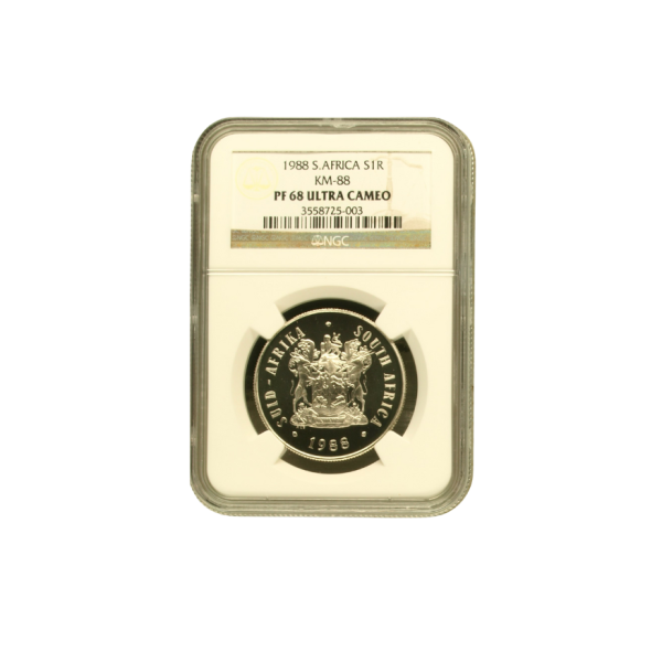 1988 South Africa S1R – KM-88 (PF 68 Ultra Cameo)