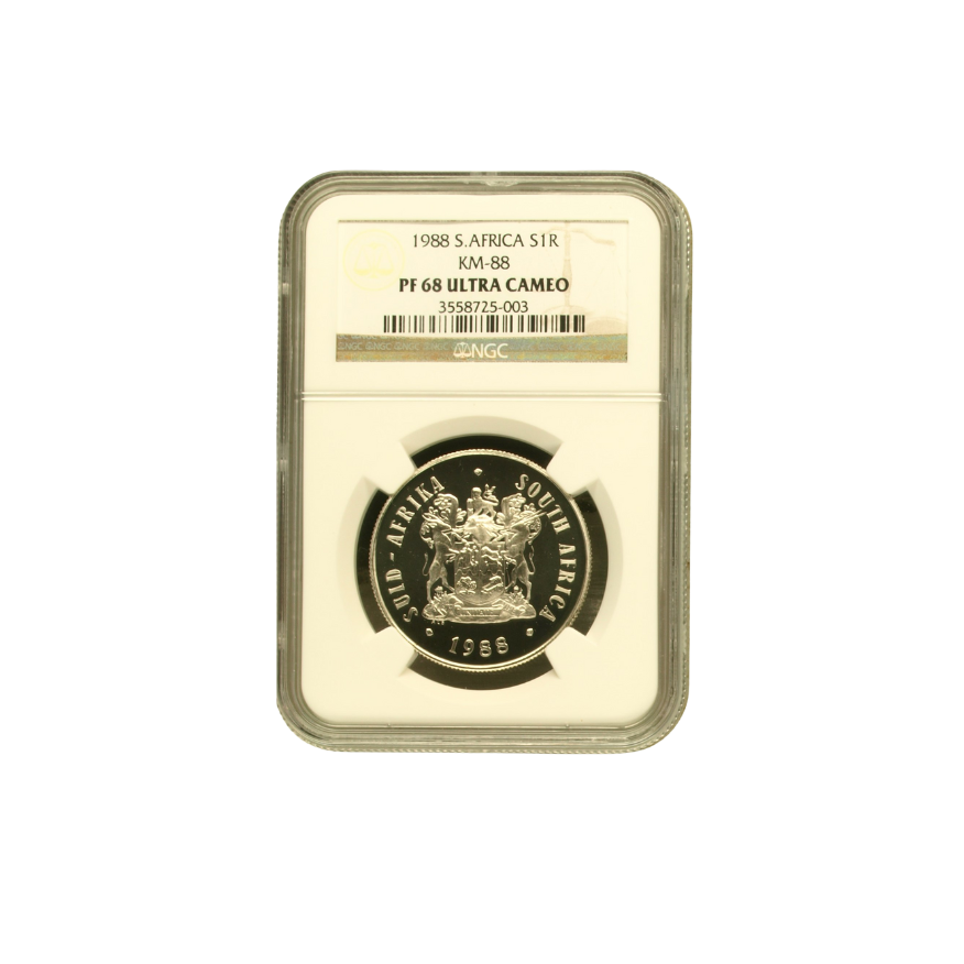 1988 South Africa S1R – KM-88 (PF 68 Ultra Cameo)