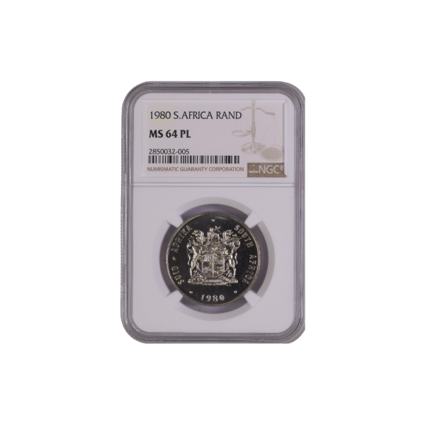 1980 South Africa R1 – (MS64 PL)