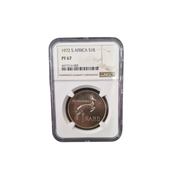 1972 South Africa S1R (PF67) Top Pop
