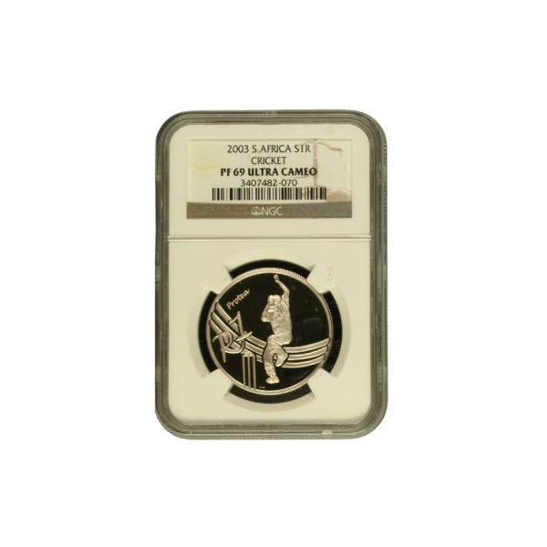 2003 South Africa S1R – Cricket (Protea) – (PF 69 Ultra Cameo)