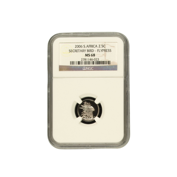 2006 South Africa S2.5c Secretary Bird - Flypress MS 68