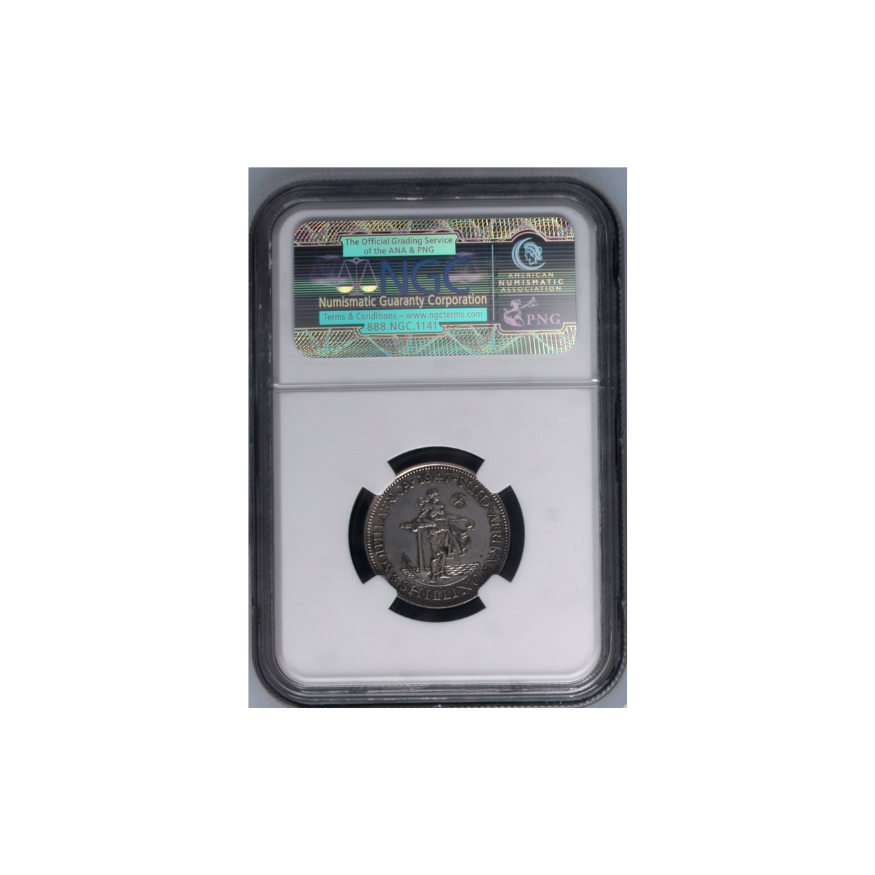 1947 South Africa 1 Shilling PF 64 - Image 2