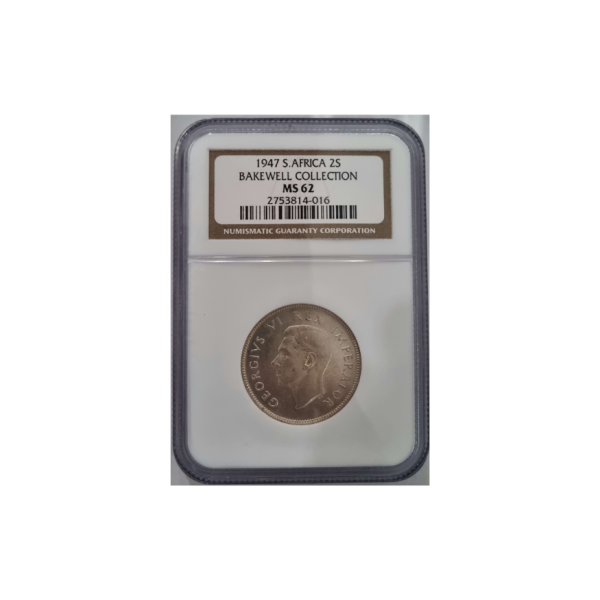 1947 South Africa 2 Shilling Bakewell Collection MS 62