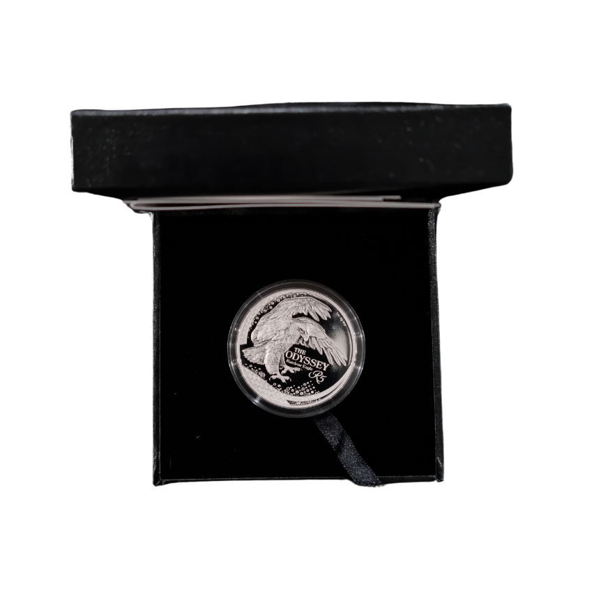 2025 South Africa 1 oz Fine Silver “Odyssey of the Sky – Bateleur Eagle” (R5)