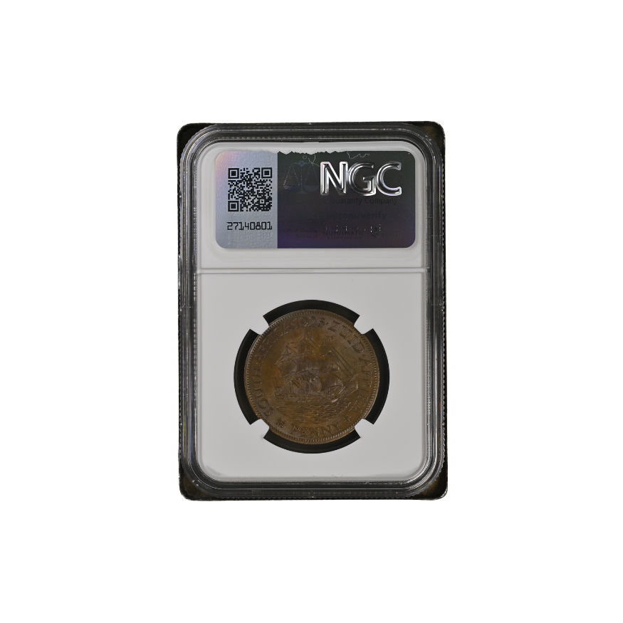 1926 South Africa Penny MS 62 BN - Image 2
