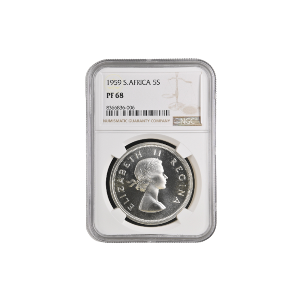 1959 South Africa 5 Shillings (PF68) - Top Pop