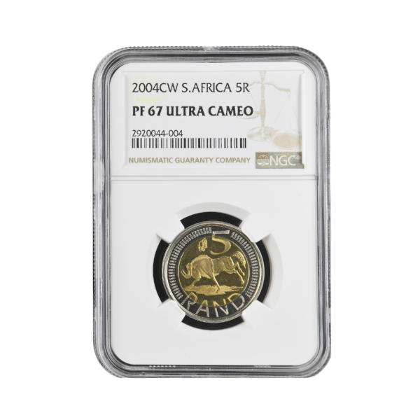 2004CW South Africa R5 PF 67 Ultra Cameo