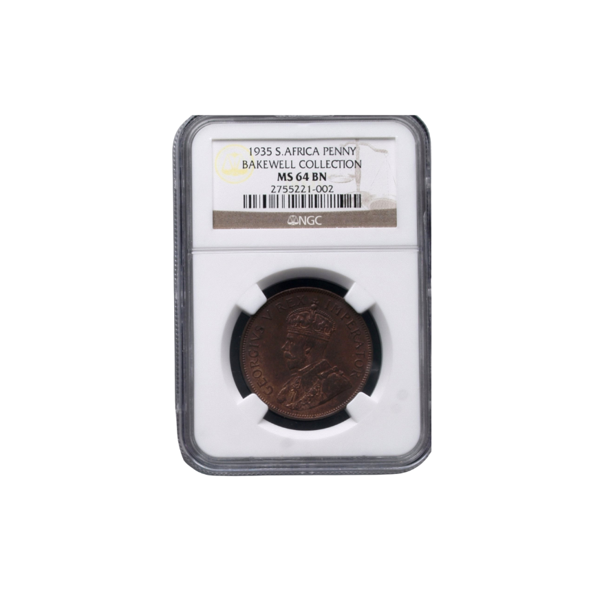 1935 South Africa Penny Bakewell Collection MS 64 BN