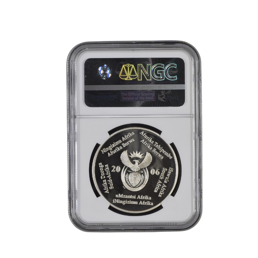 2006 South Africa S2R SECRETARY BIRDS PF 69 Ultra Cameo - Image 2