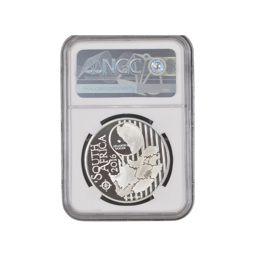 2016 South Africa S2R CAPE WEST COAST BIOSPHERE RESERVE - PEOPLE PF 70 Ultra Cameo - Top Pop - Image 2
