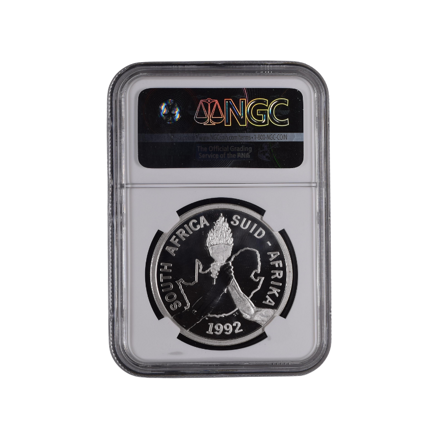 1992 South Africa S2R BARCELONA OLYMPICS PF 69 Ultra Cameo - Image 2