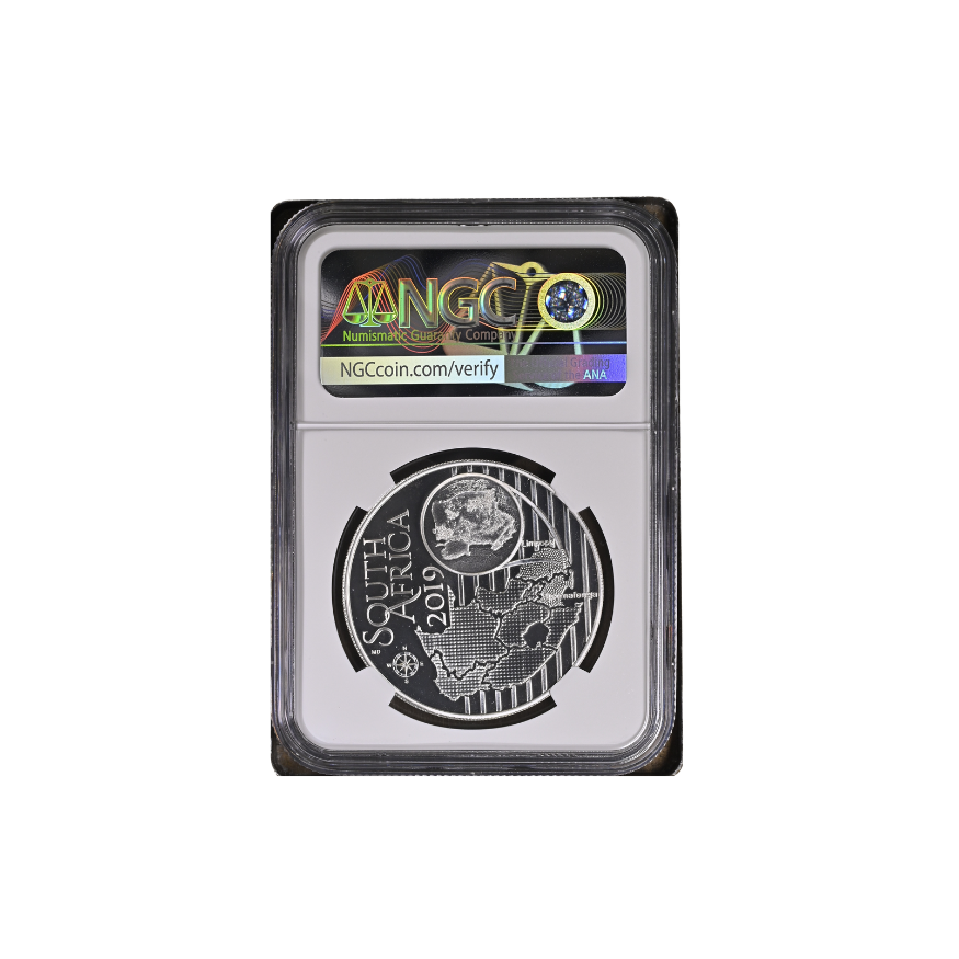 2019 South Africa S10R Tauraco Porhyreolophus Colorized PF 69 Ultra Cameo - Image 2