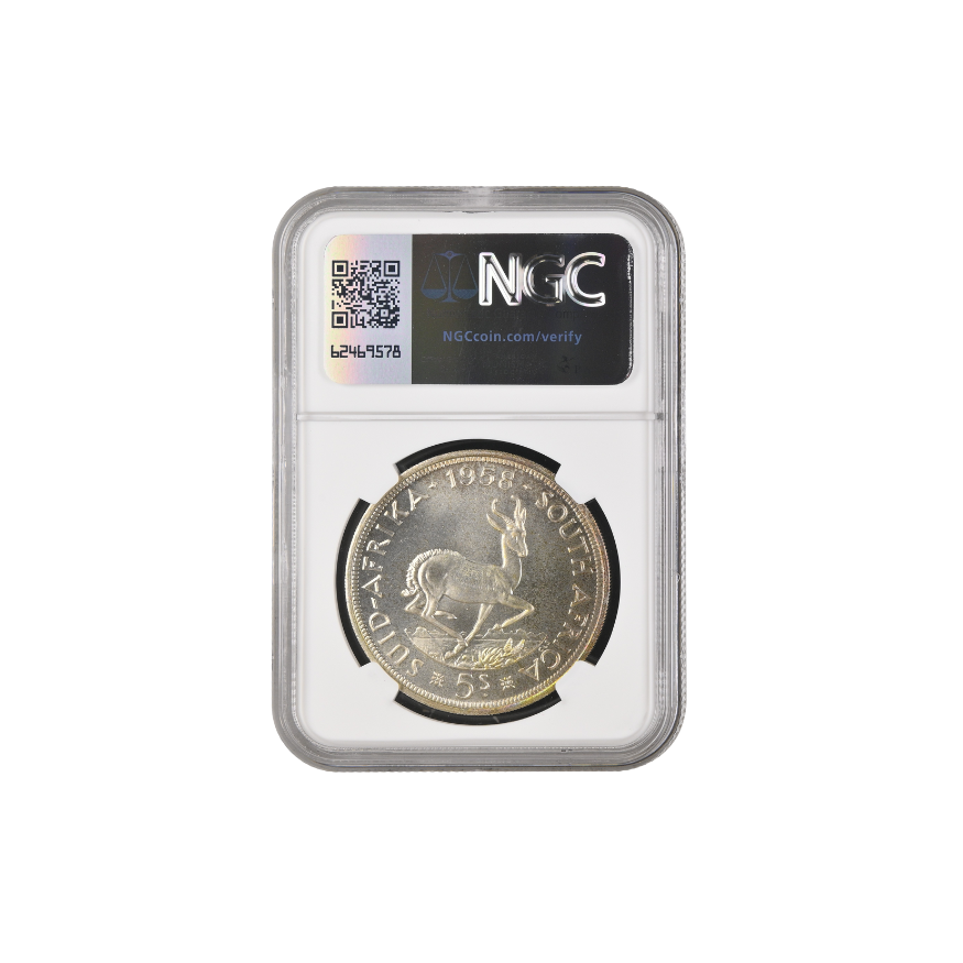 1958 South Africa 5 Shilling PL 66 - Image 2