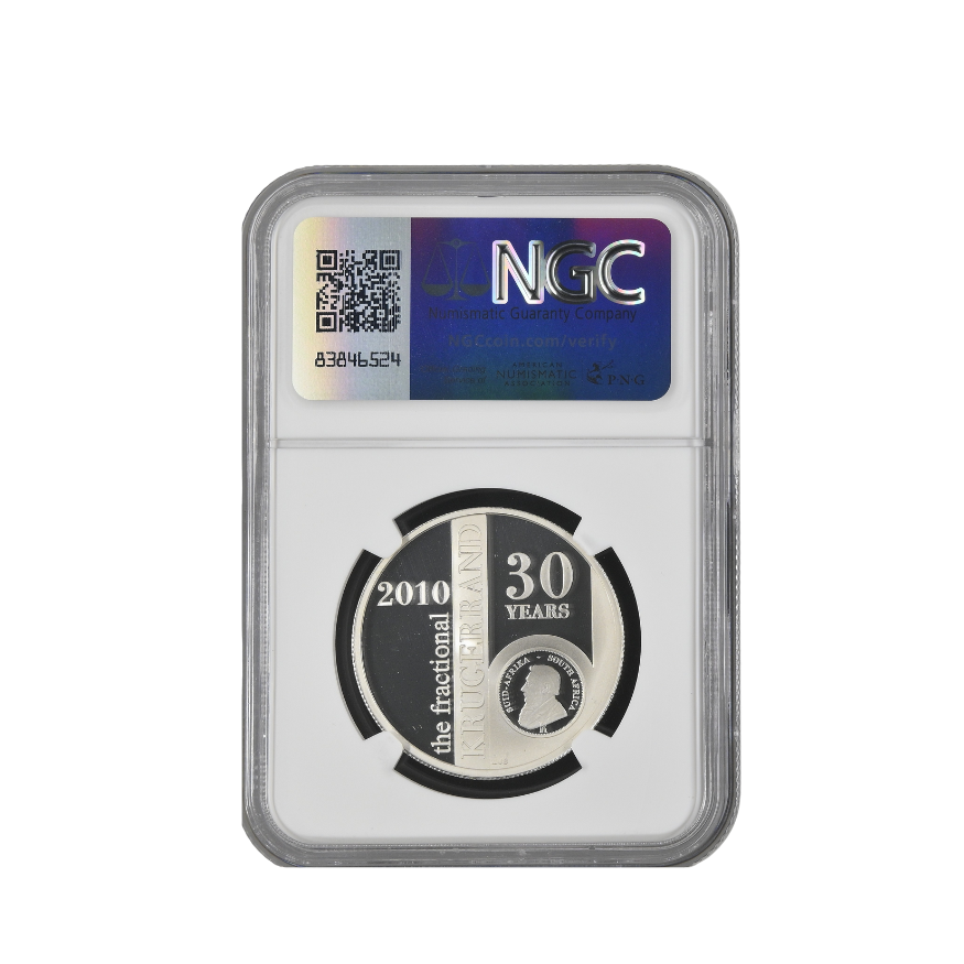 2010 15g South Africa Fractional Krugerrands 30th Anniversary Silver PF 69 ULTRA CAMEO - Image 2