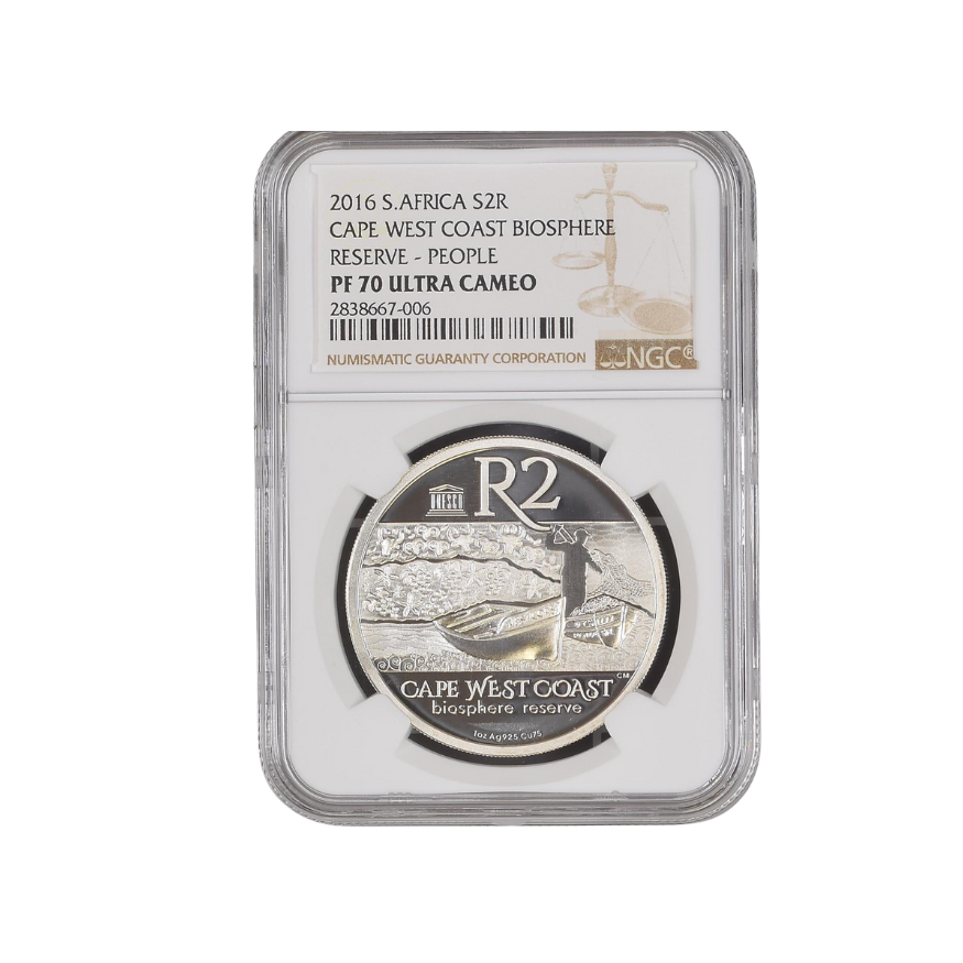 2016 South Africa S2R CAPE WEST COAST BIOSPHERE RESERVE - PEOPLE PF 70 Ultra Cameo - Top Pop
