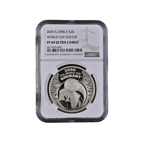 2005 South Africa S2R WORLD CUP SOCCER PF 69 Ultra Cameo